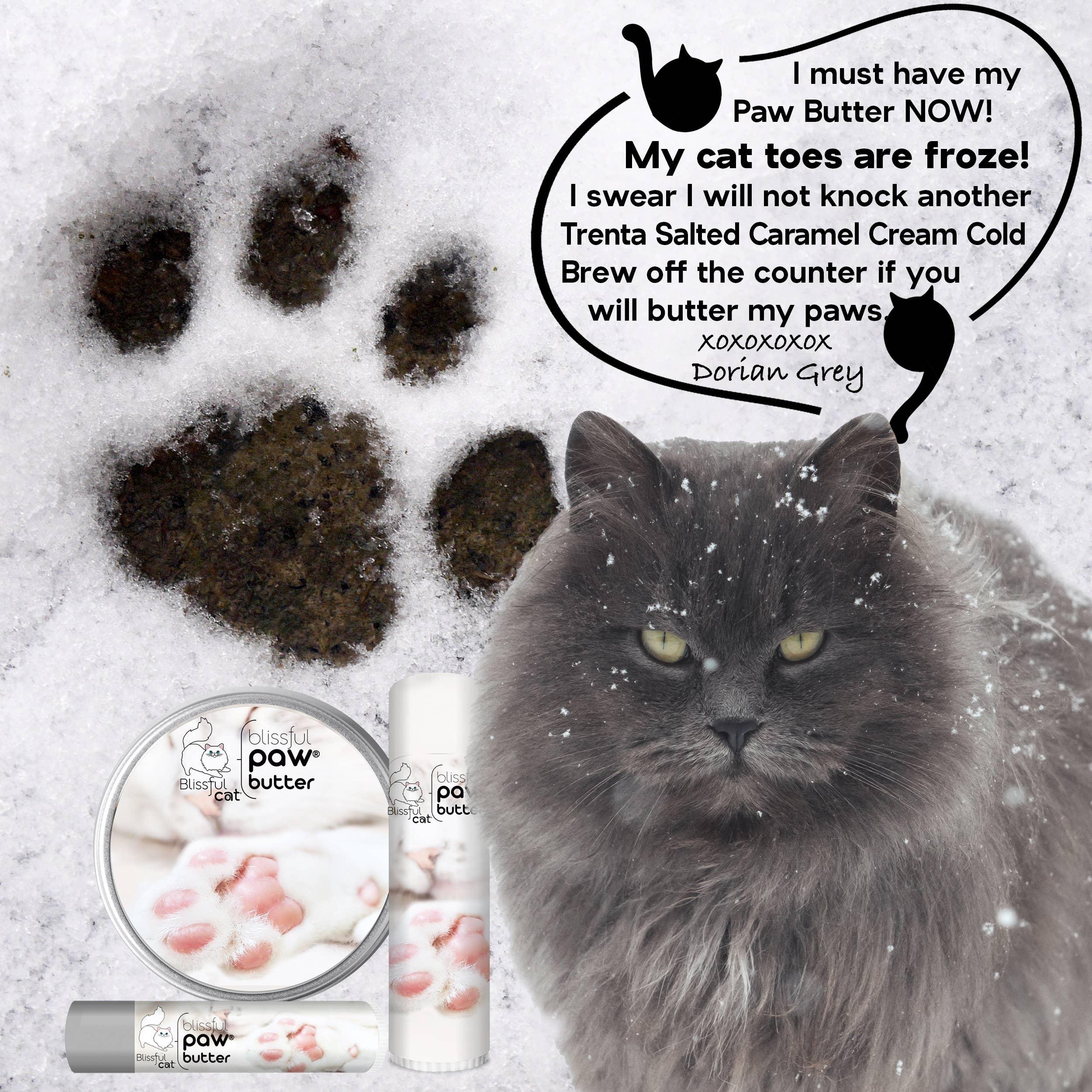 The Blissful Dog – wholesale Tasskydd – The Blissful Cat paw butter – vårdande salva för kattsvansar6
