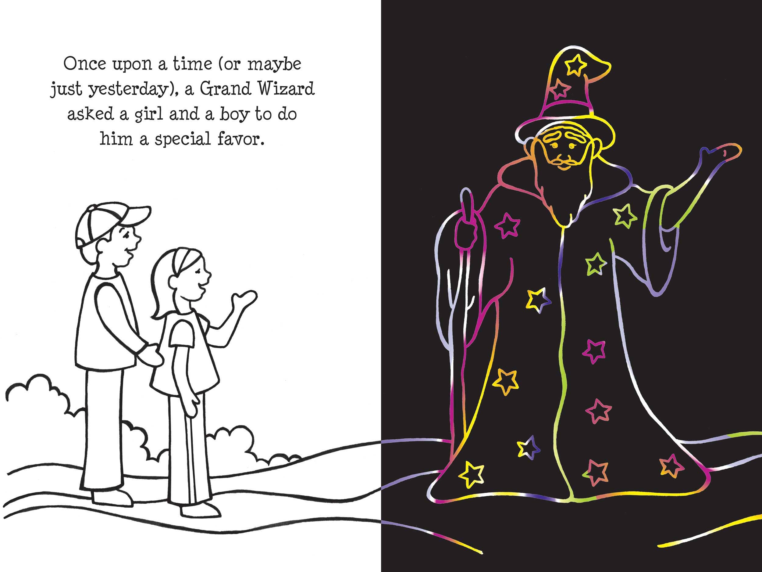 Peter Pauper Press - Vente Carnets de croquis - Forêt Enchantée Gratte et Dessine2