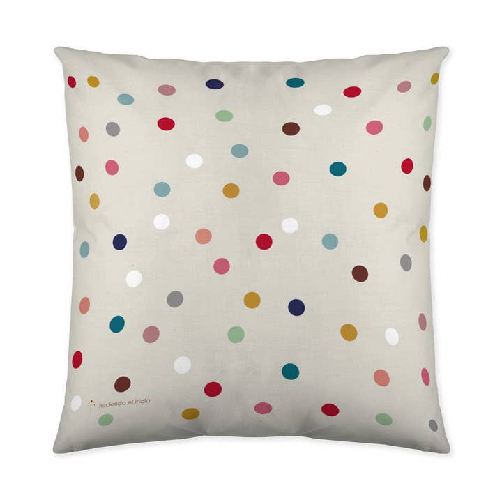 Creaciones Euromoda SL (Naturals Home) - Wholesale Throw/Decorative Pillow - JUGAR Cushion Cover - HACIENDO EL INDIO0