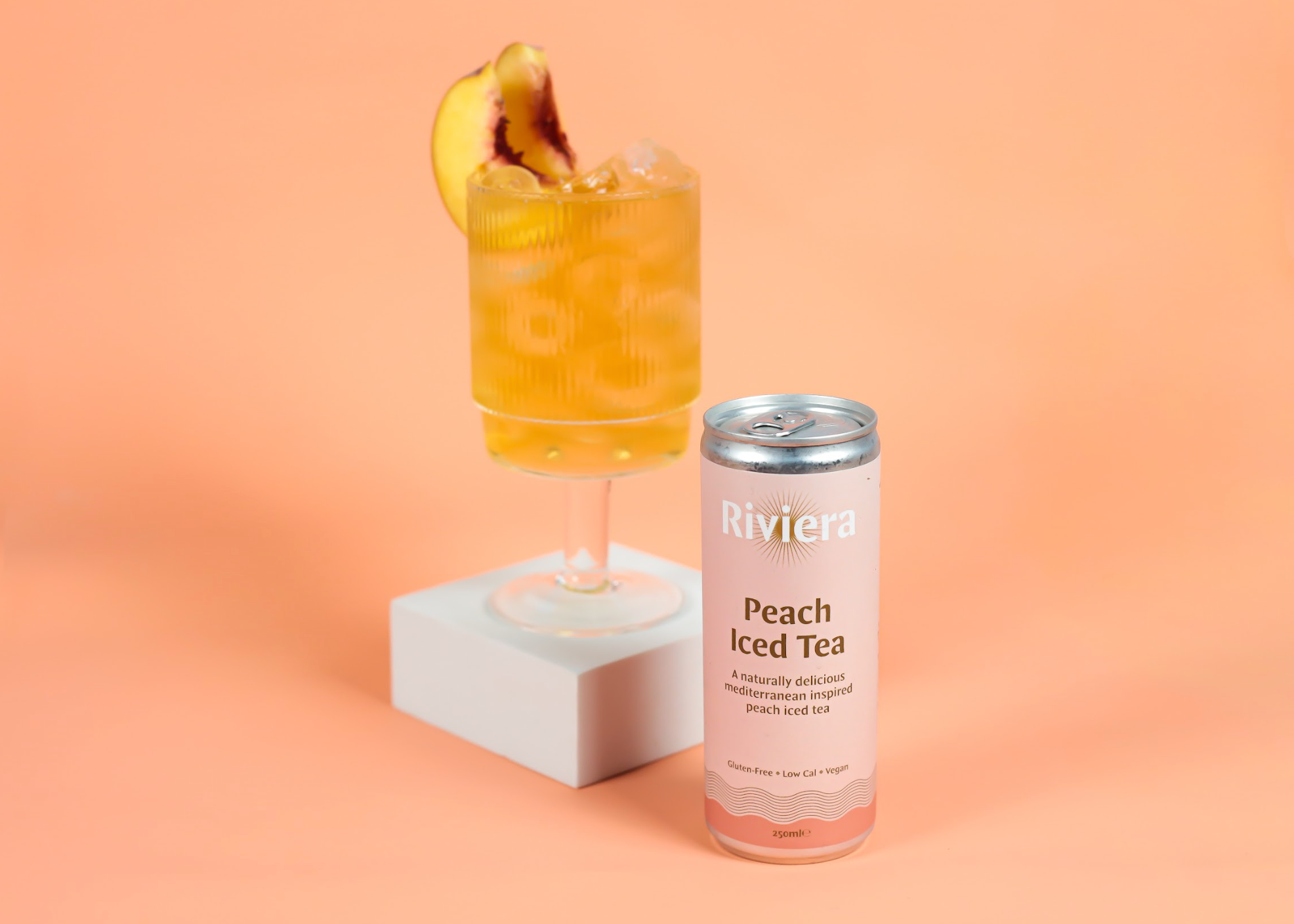 Riviera Iced Tea - Wholesale Iced Tea - Peach Iced Tea1