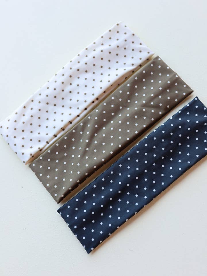 POLKA DOT SOFT HEADBAND for wholesale by KAXI