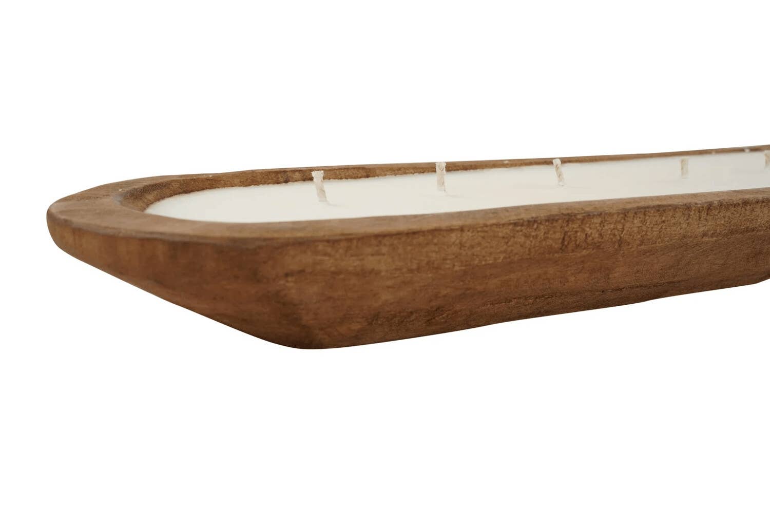 My Amigos Imports – Engroshandel Lyseholder – Lille Baguette Dough Bowl-Candle Ready-6x20 tommer-voksbehandlet2