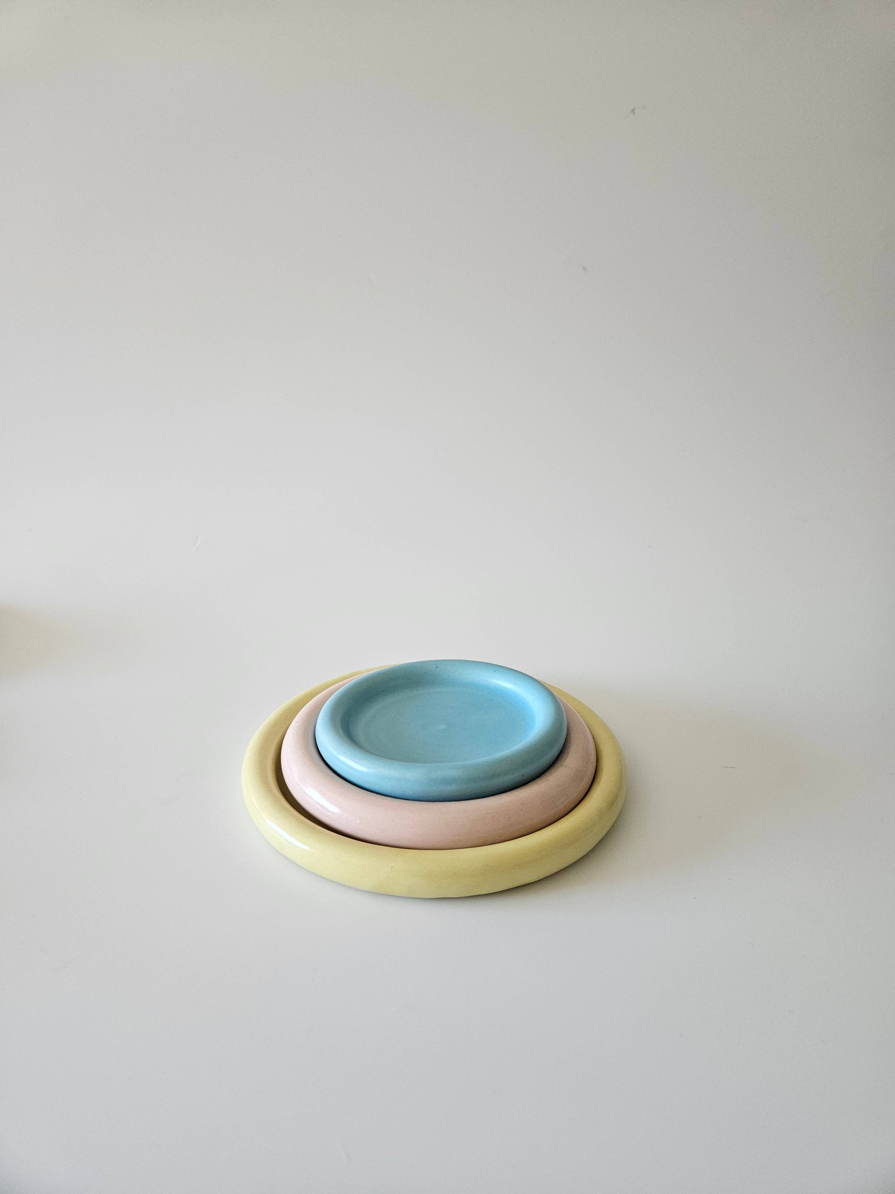 Bad Dogs Studio - Wholesale Dinner Plate - Chunky Plate (Large) • Handmade Ceramic Rounded Bubble Tray3