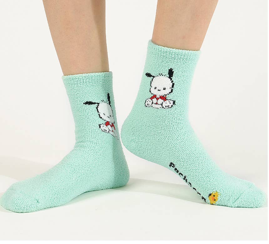 K-Wonderland - Wholesale Socks - Women's - Sanrio Characters ultra-soft cozy warm Sleeping Socks3
