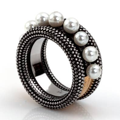 Steel Ring GKR2208062 for wholesale by Shebiju