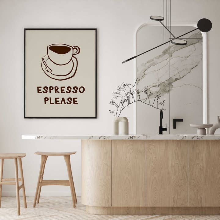 D'LUXE PRINTS - Wholesale Art Print - Espresso Please Print4
