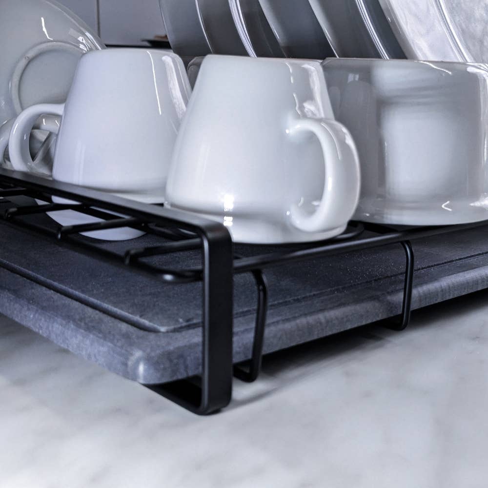 moonstone - Wholesale Dish Drying Mat/Rack - BLACK ILUKA DISH RACK8