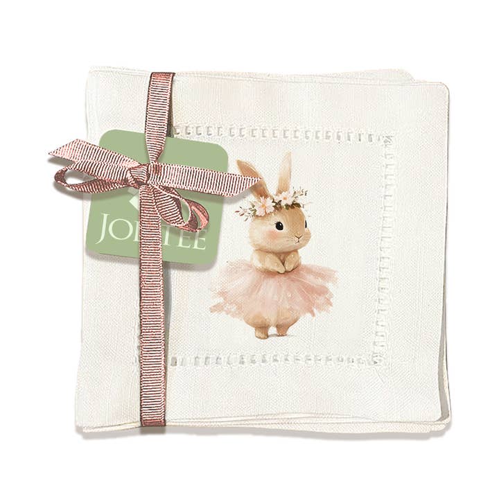 Hemstitch Napkins - Animals for wholesale by Jolitee