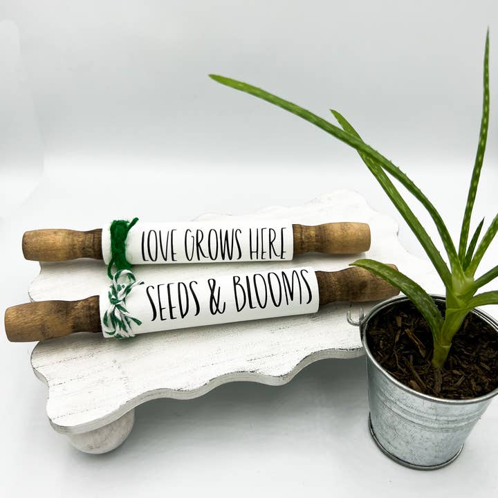 Ruaille Buaille Co – Großhandel Tischdeko – Mini-Pflanzenwälzholz | Sukkulentendekor | Dekor für Pflanzenliebhaber3