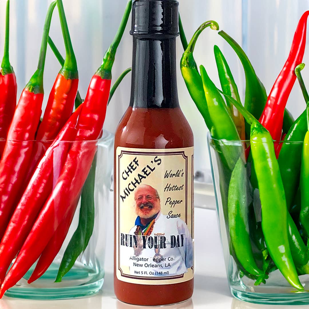 Golden West Specialty Foods - Wholesale Hot Sauce - Chef Michael's Ruin Your Day Hot Sauce - 5 oz1