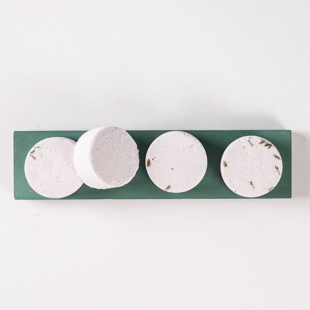 Thulisa Naturals | Bath + Body - Wholesale Shower Steamer/Bomb - Shower Steamer | Lavender Mint | 4 Pack Gift Set3