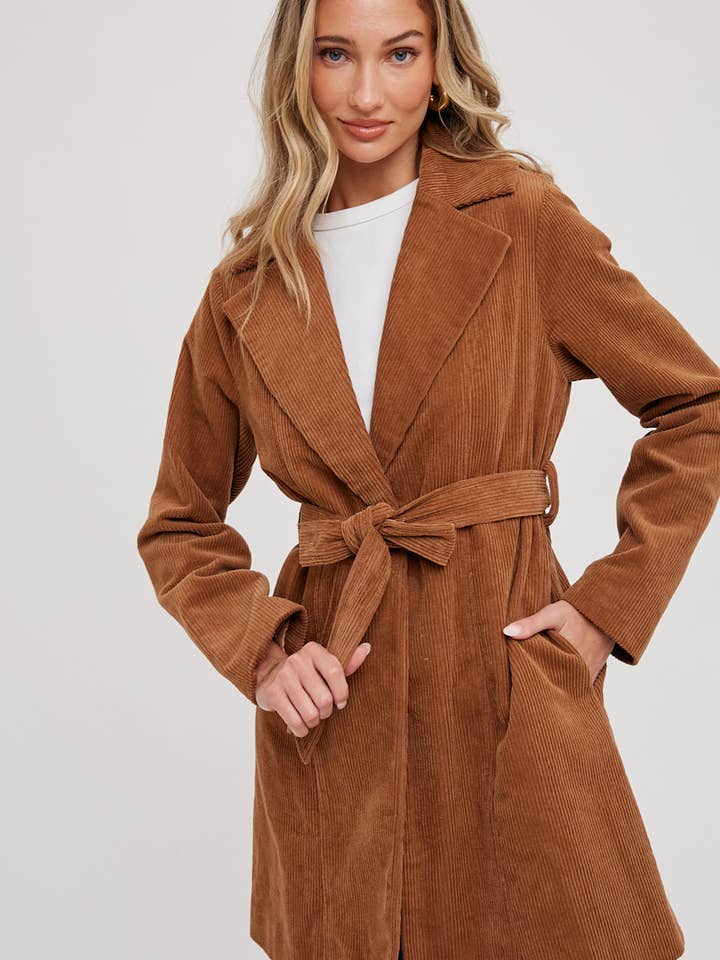 VESTE EN VELOURS CÔTELÉ pour la vente par Bluivy