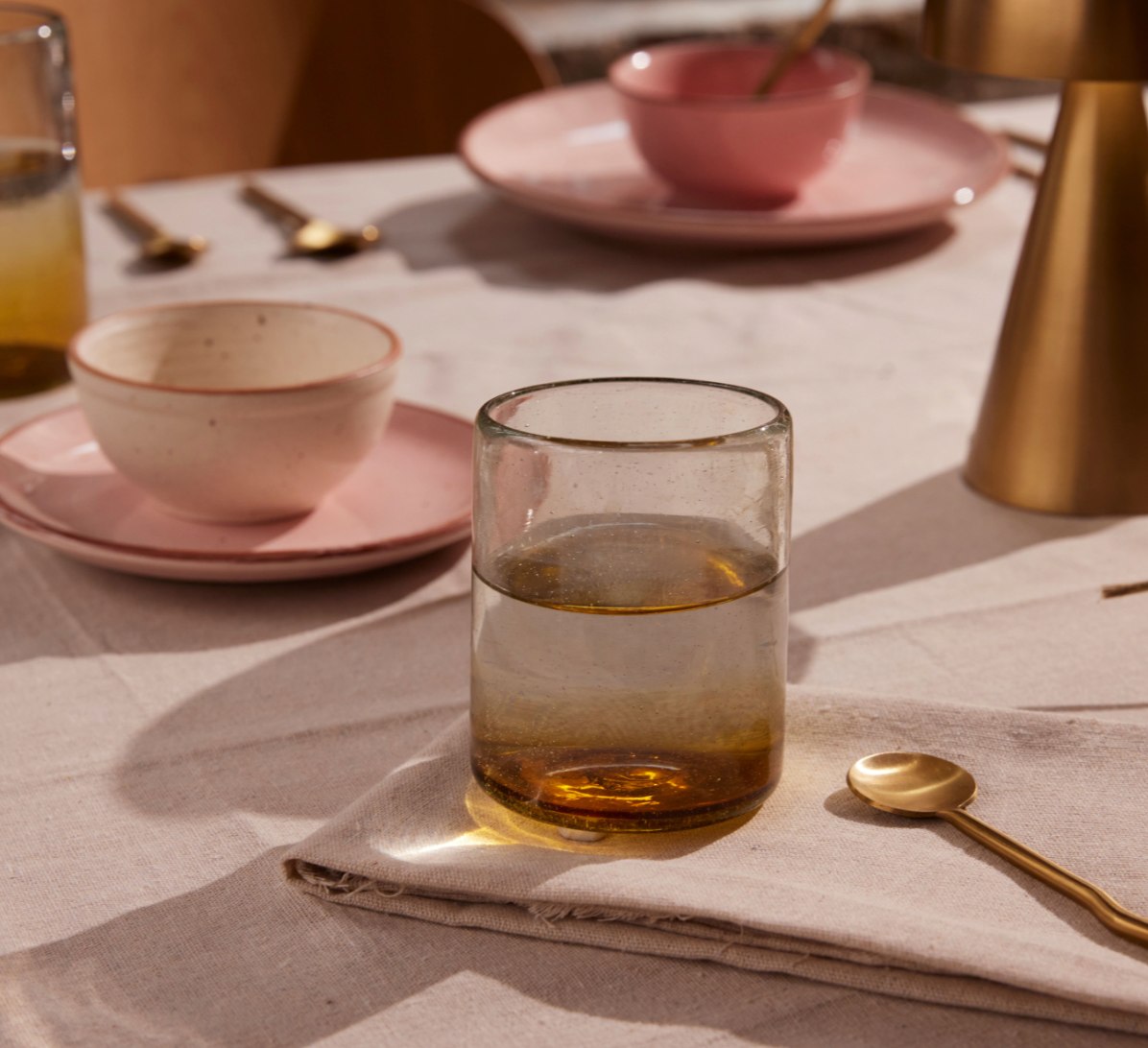 Meso Goods - Wholesale Drinking Glass/Cup - Sofia Short Ombre Effect (Set of 4) by Meso2