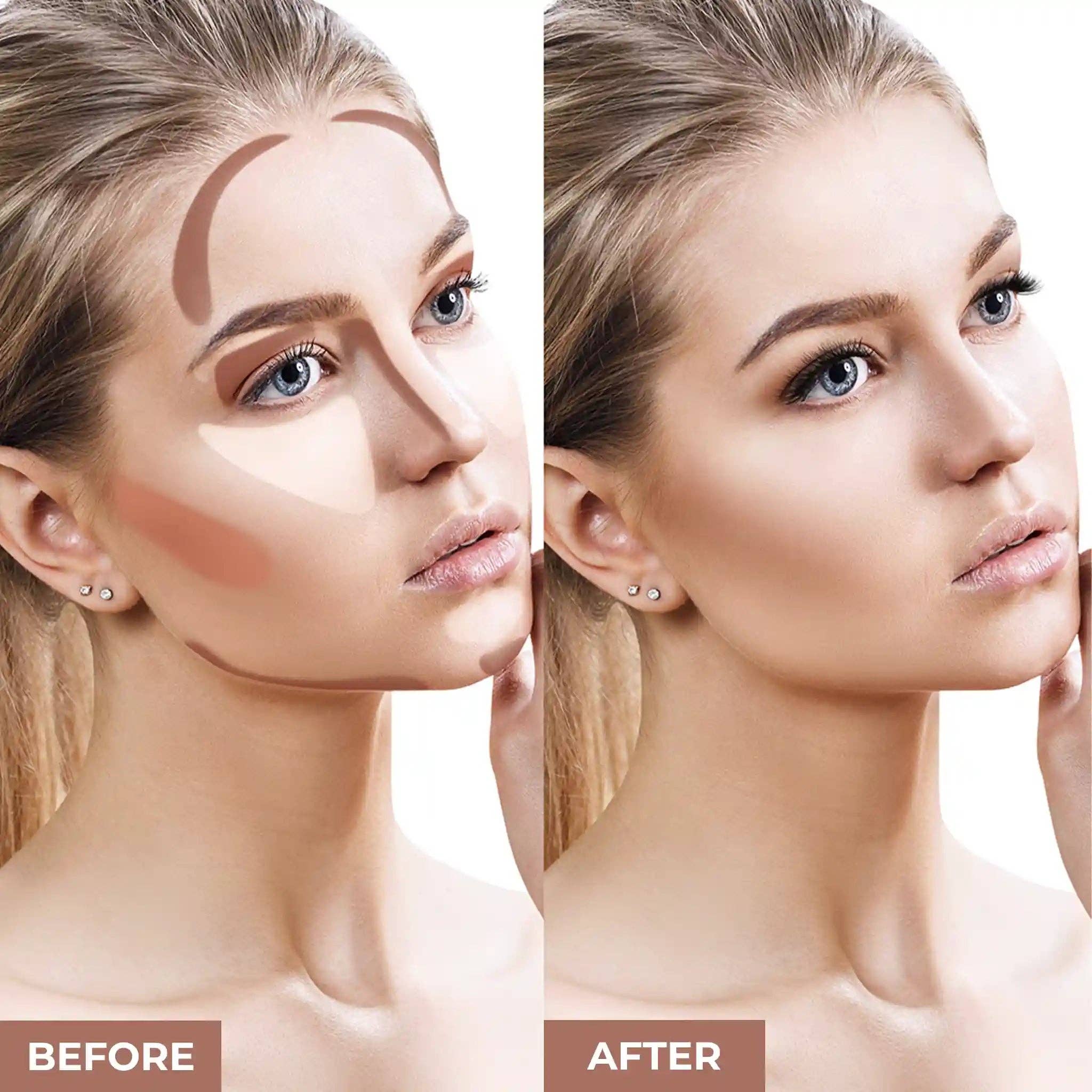 Efon International Corp. - Wholesale Bronzer - Blush Bronze & Highlight Palette For Contour & Glow Palette7