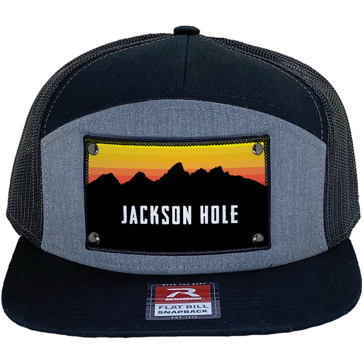 Jackson Hole Sunset RCH168 Gris chiné et noir pour la vente par Stryder Gear