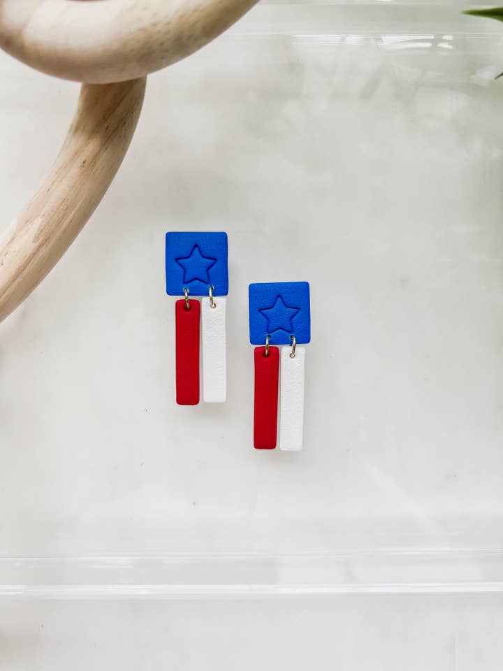 Flag Dangles for wholesale by Taylor Toms Designs