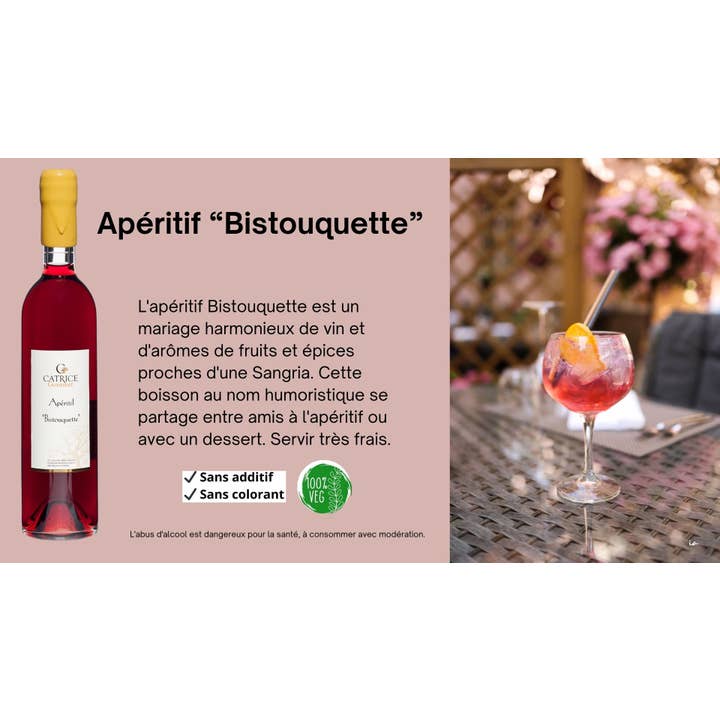 Apéritif Bistouquette 50cl für den Großhandel von CATRICE GOURMET