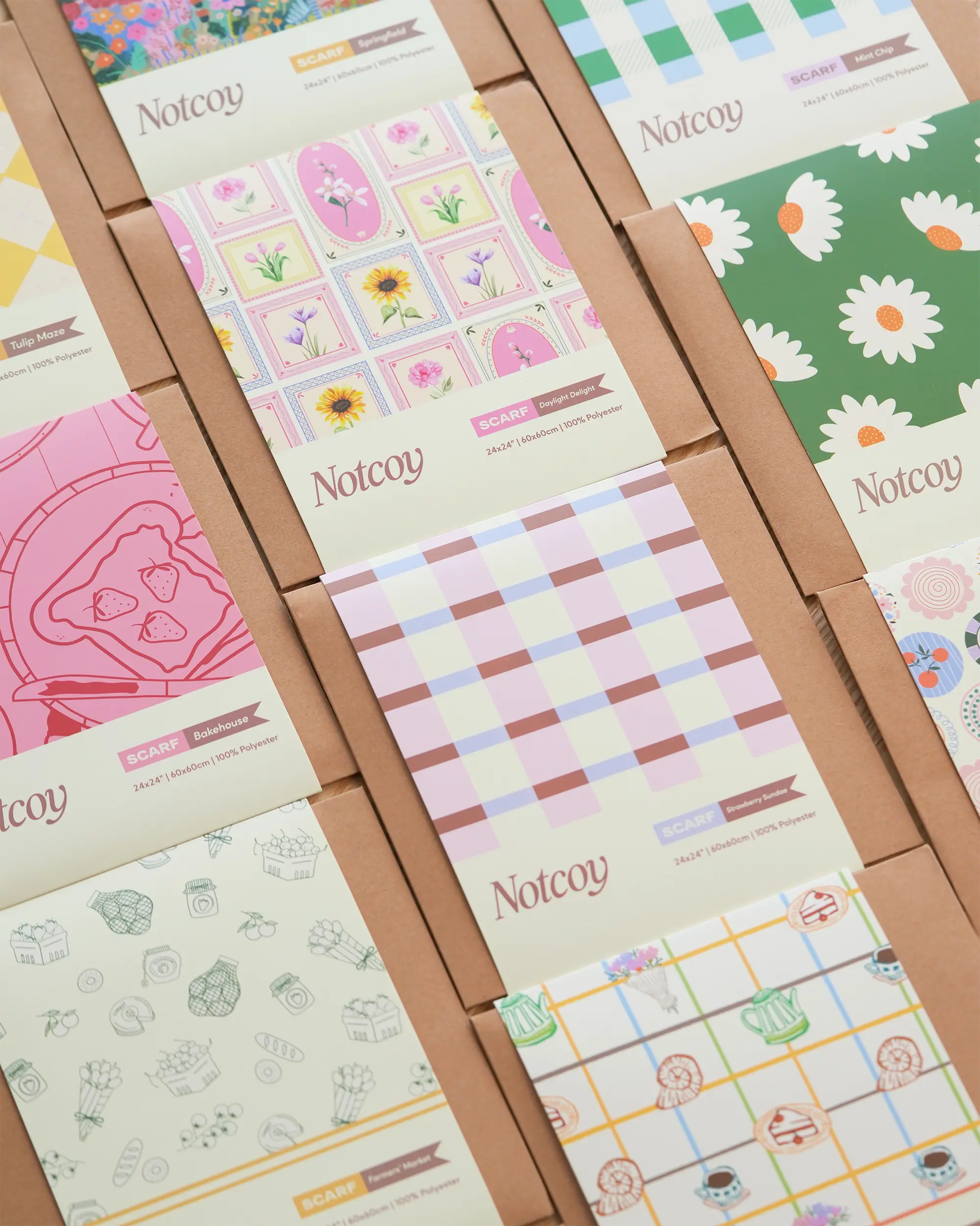 Notcoy - Wholesale Scarf - Women's - Sunday Stories Scarf3