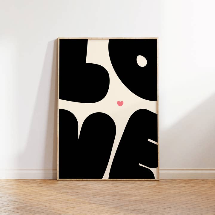 Nono Problemo - Wholesale Art Print - Art Print – Love Art Print –Black and White | Wall Art