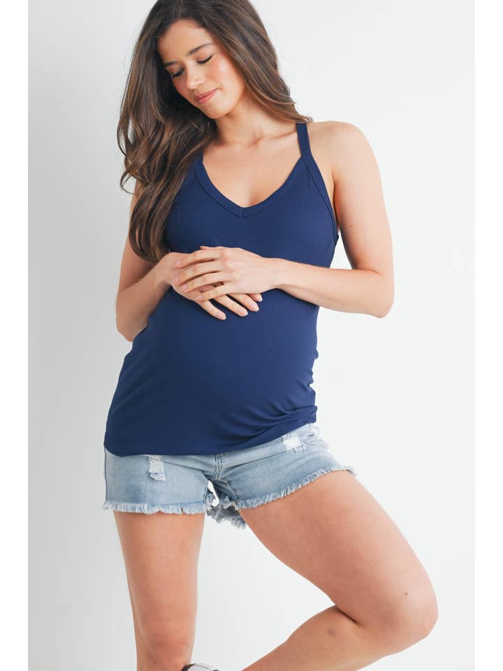 Hello Miz – wholesale Topp - Mamma – V-ringad gravidlinne med brottarrygg