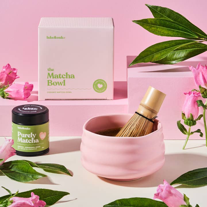 The Matcha Bowl for wholesale by Lake & Oak Tea Co.