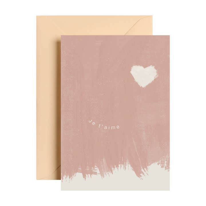 Carte Je T'aime | Carte Saint-Valentin | Love Card pour la vente par I am Roxanne