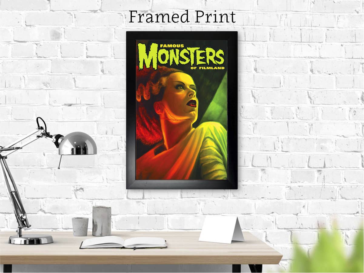 Black Market Art - Wholesale Art Print - Famous Monsters Movie Poster - Art Print 6