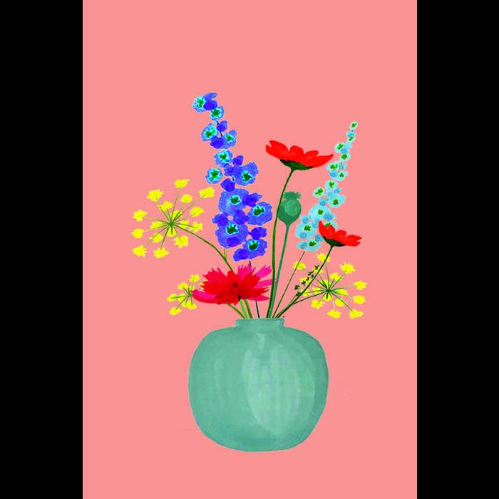 Kaartenpret – Großhandel Grußkarten für den Alltag – Mini-Plukboeket-Karte0