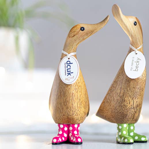 DCUK - Wholesale Decorative Figurine - Spotty Boots Ducklings1