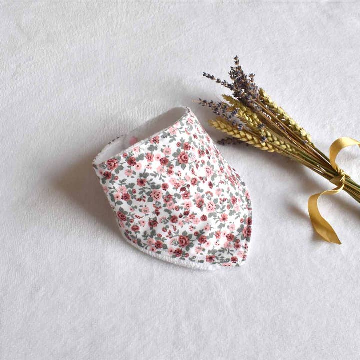 Poppy Bandana Bib for wholesale by Vic & Pic