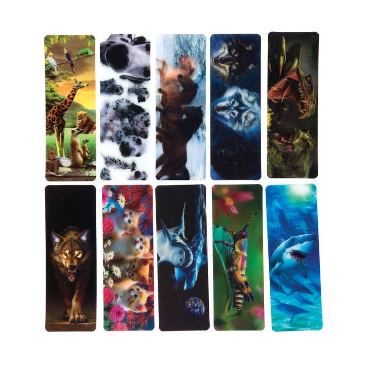 Geddes - Wholesale Bookmark - 3D LENTICULAR BOOKMARK 50/BG1