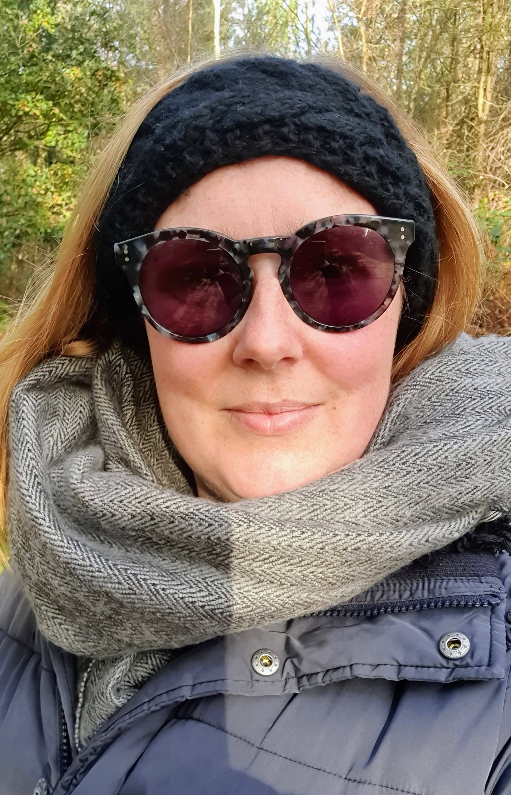 Cool Trade Winds – wholesale Halsduk - Dam – Stor vinterhalsduk i fiskbensväv3