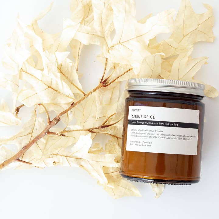 CÍTRUS SPICE - Vela de aceite esencial para venta al por mayor de Terralite