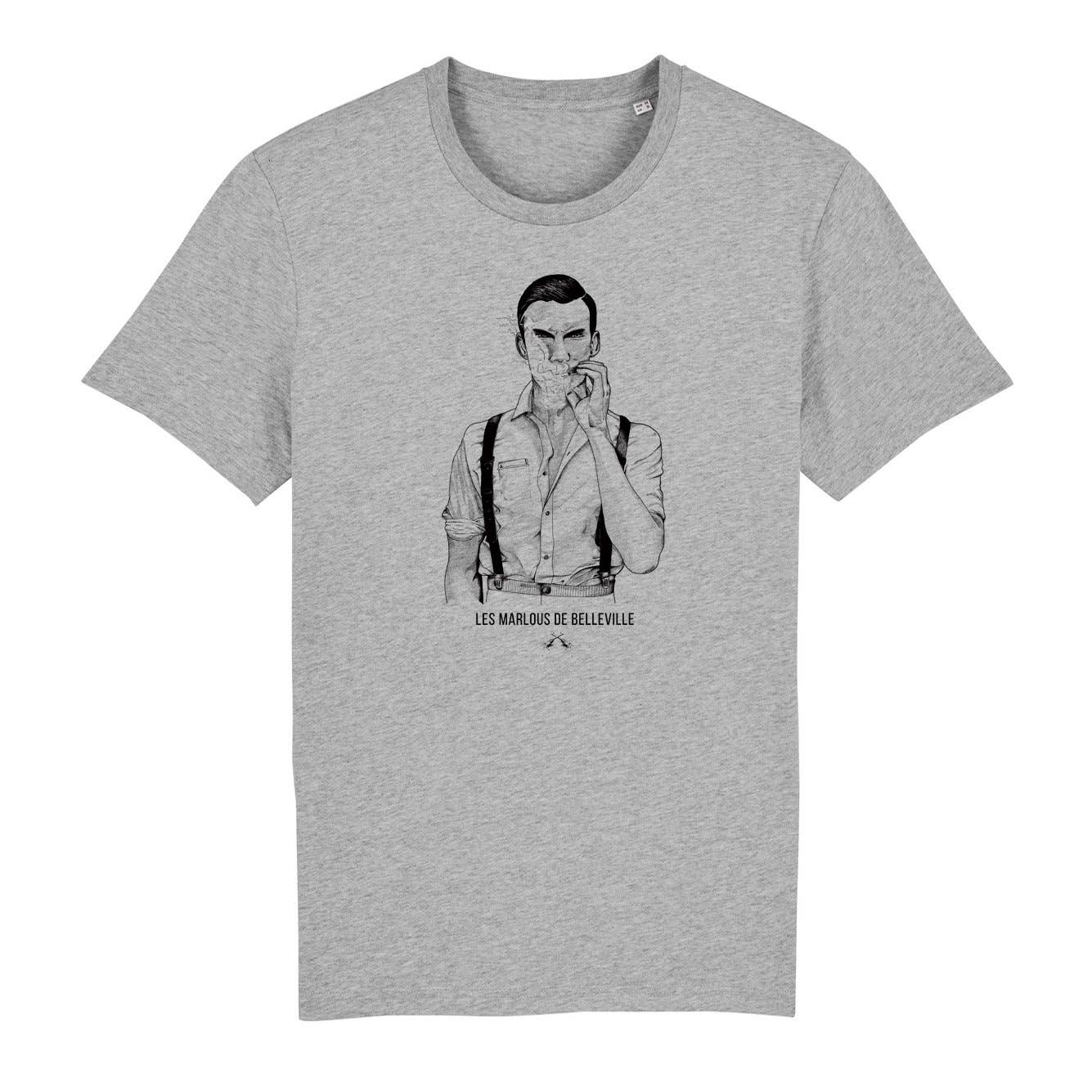 Gang de Paris - Wholesale Screen Printed T-Shirt - Unisex - The Marlous de Belleville T-shirt1