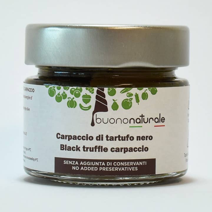 Carpaccio of summer truffle 80g — Carpaccio leaves for wholesale by buononaturale