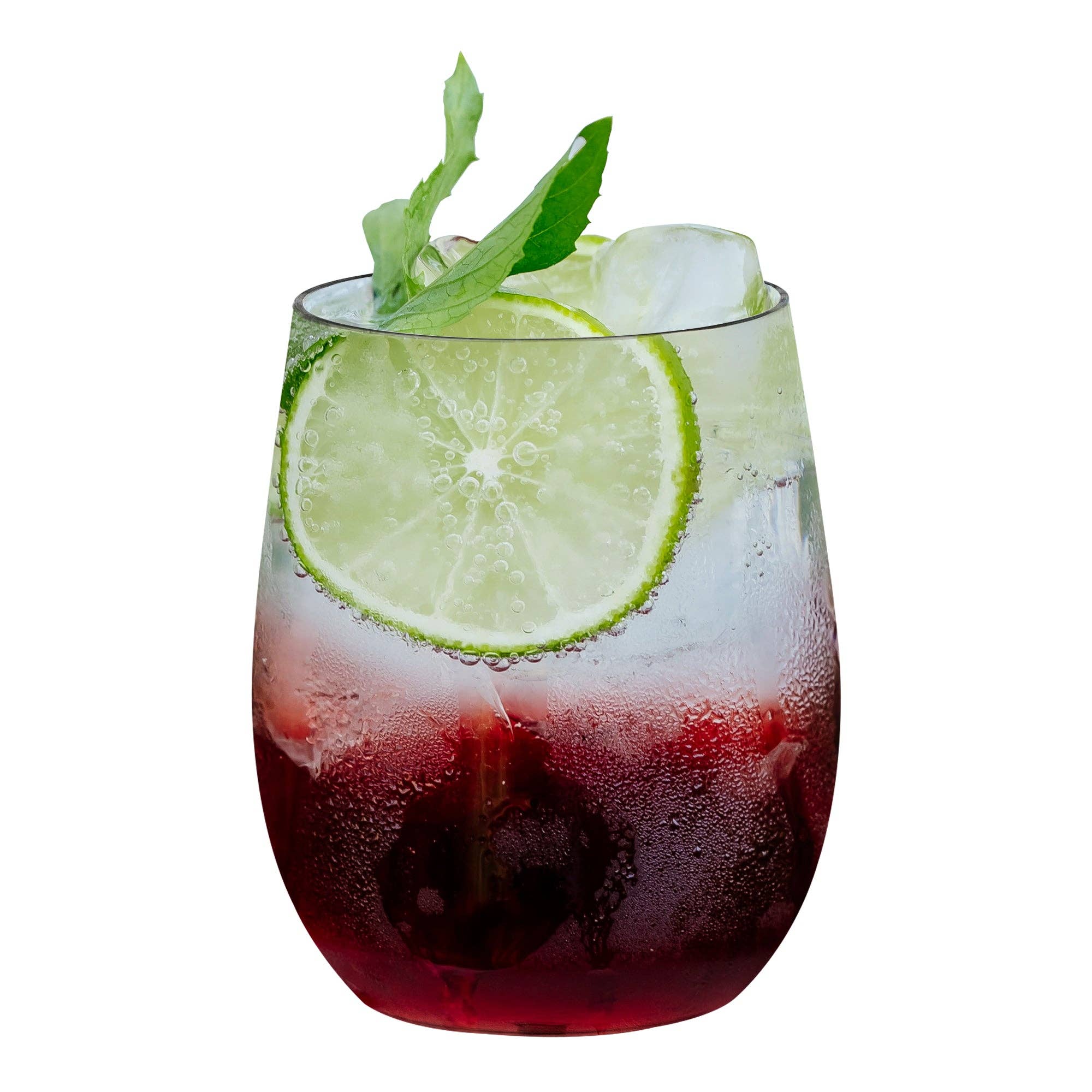 Smarty had a Party – wholesale Wine glass – 12 oz. Clear Elegant Plastic Wine Glasses - 64 pcs1