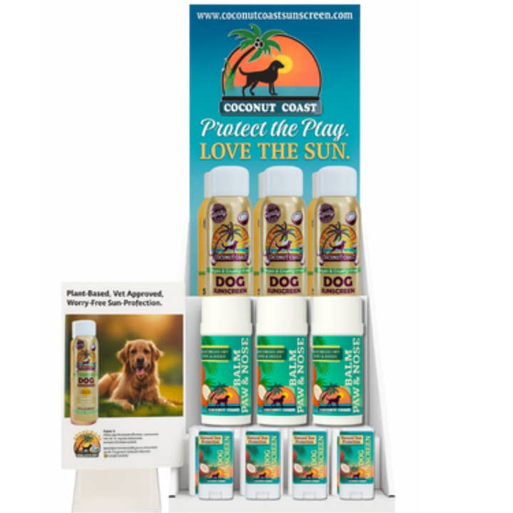 Retail Display Bundle – 18 Units for wholesale by Coconut Coast