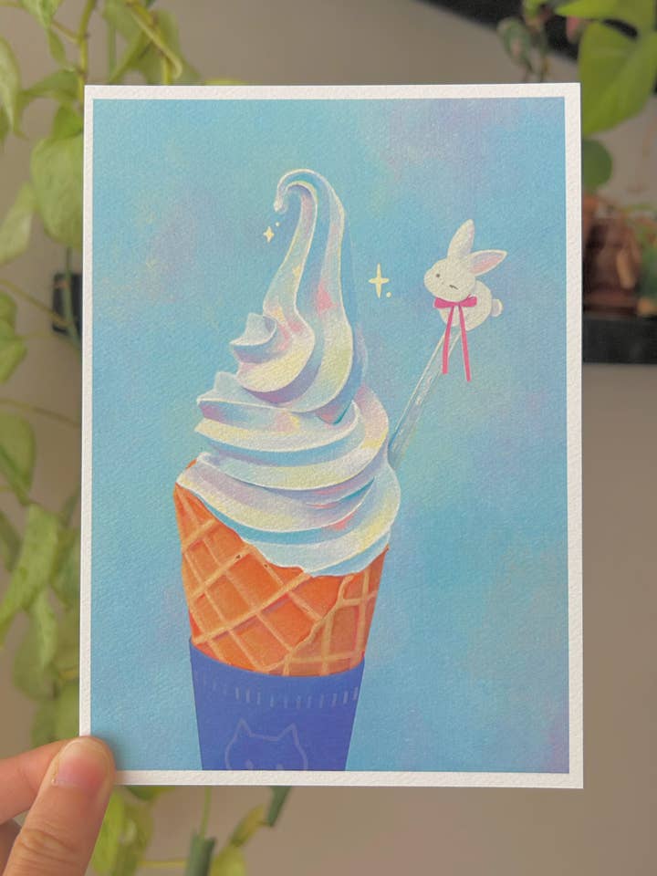 Ice Cream Print for wholesale by Shooley