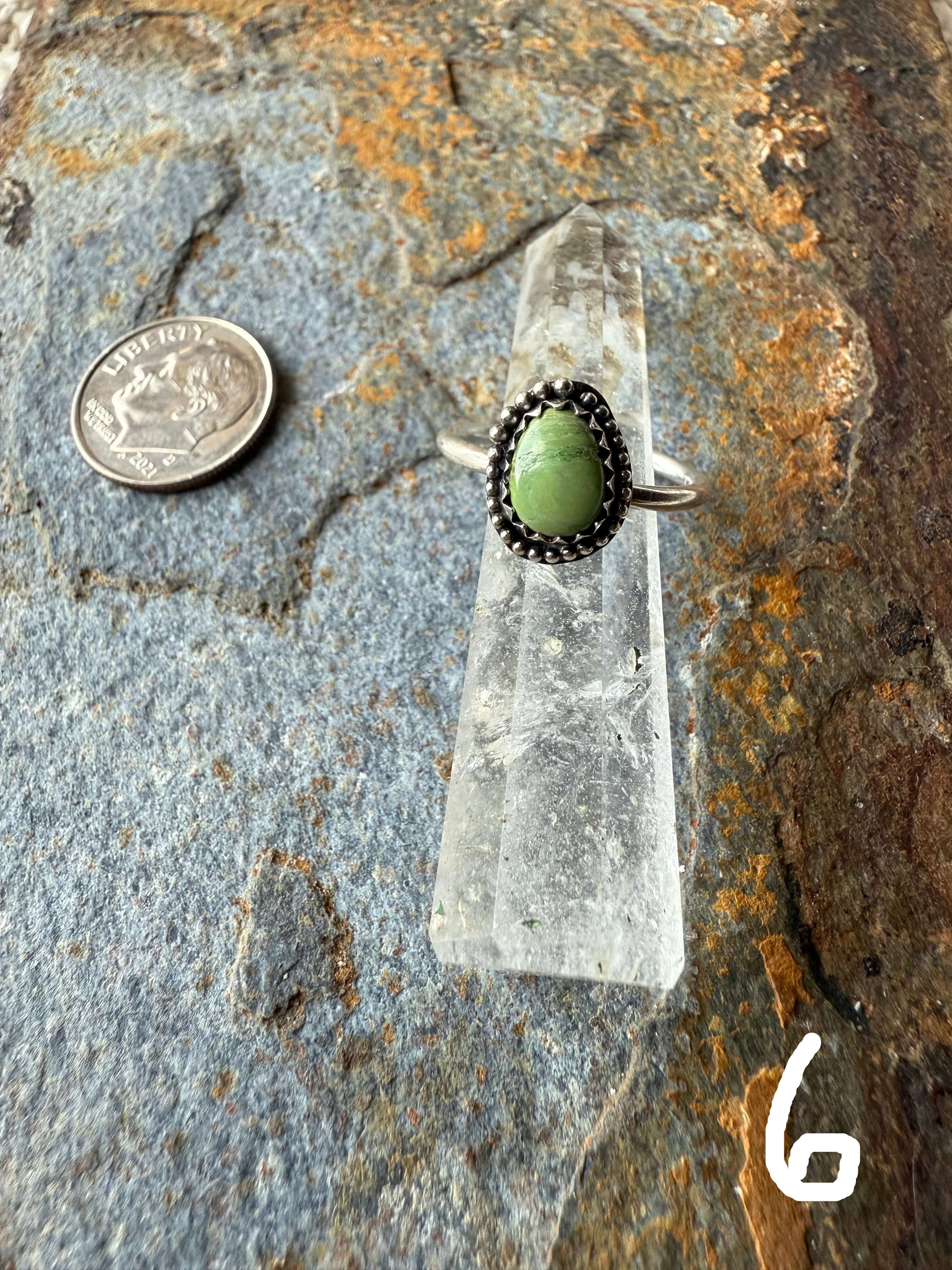 Wild Mountain Soul Designs - Vendita all'ingrosso Anelli cocktail/statement - Anello in argento sterling con turchese Sonoran Gold4