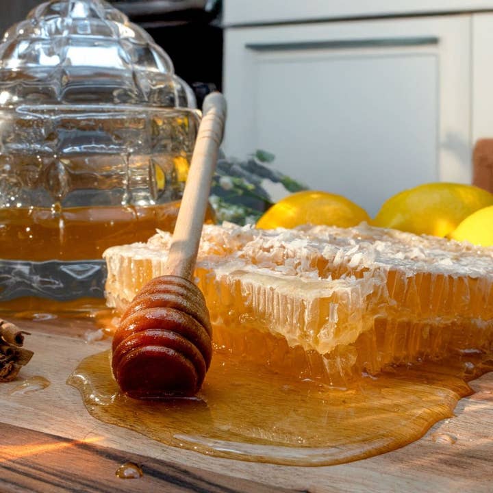 Fantozzi Honey Company - Wholesale Honey - Raw Sage Honeycomb – Natural Raw Honey Gift, 12.3 oz3