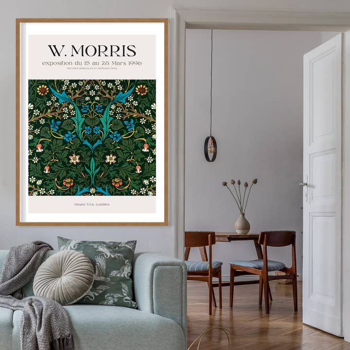 Ink & Drop - Wholesale Poster - William Morris Exhibition Museum Poster3