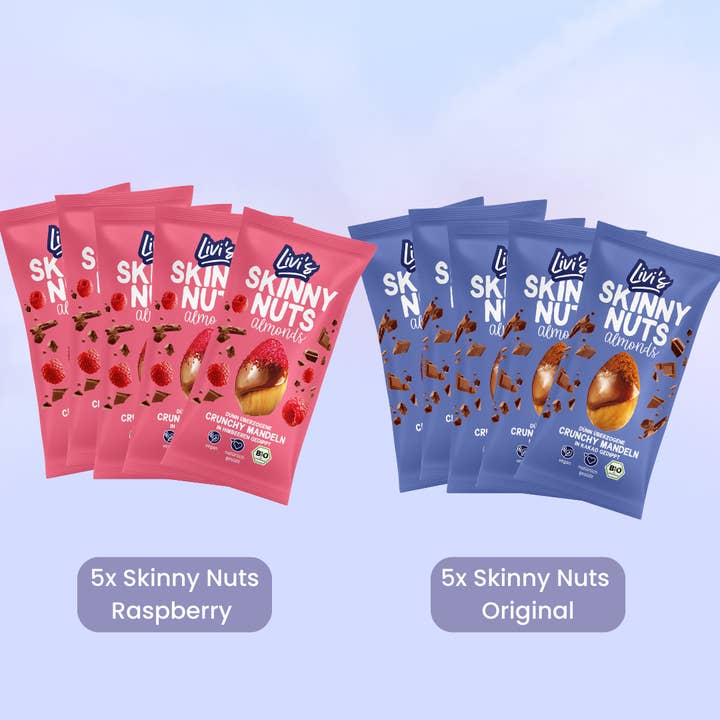 Livi's – wholesale Chokladtäckta godisar – Kampanjset rostade chokladmandlar (150 x 35g)