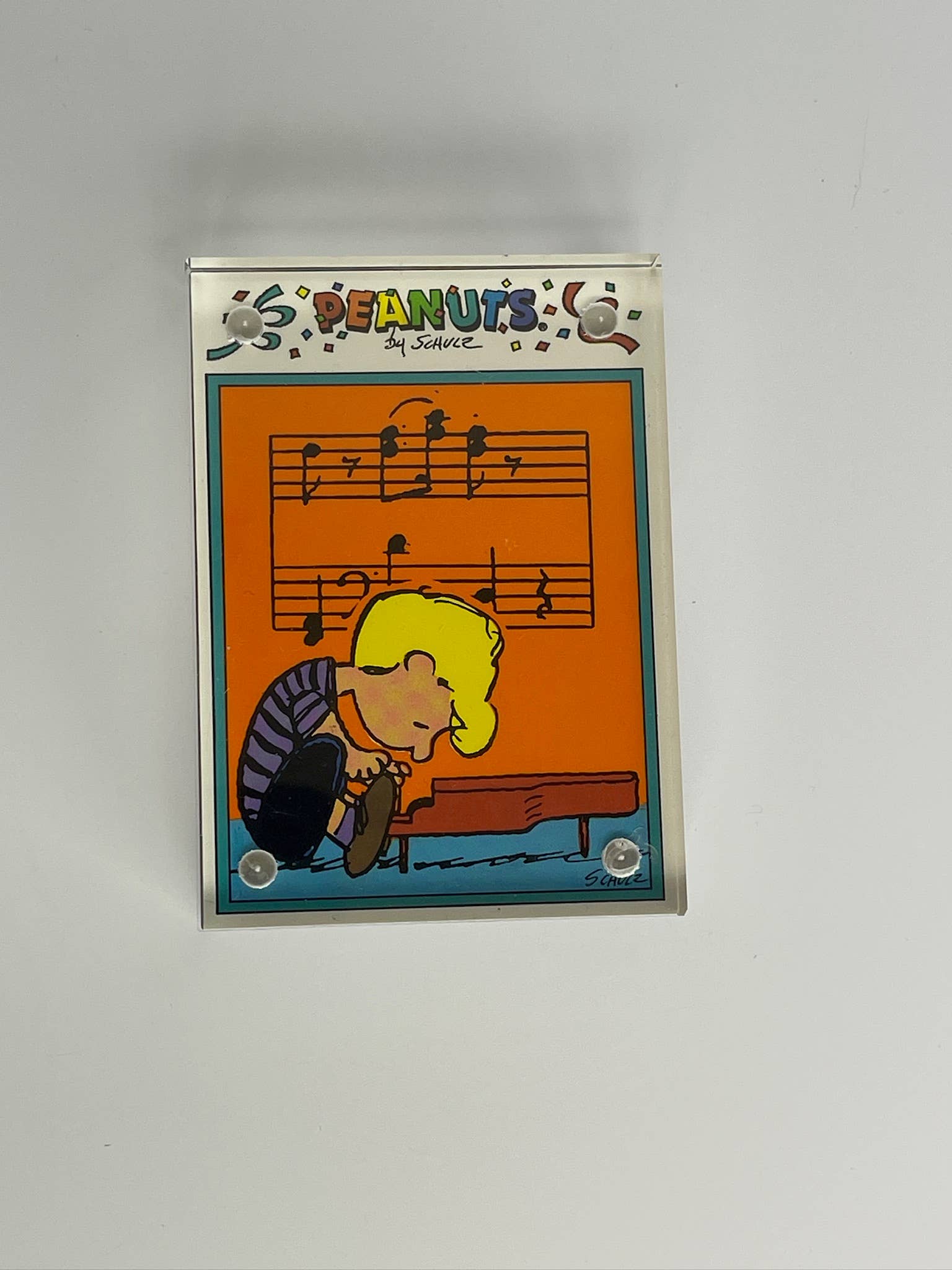 The Mustache Cat Made - Vente Affiche d'art - Cartes à échanger encadrées vintage Snoopy + Peanuts3