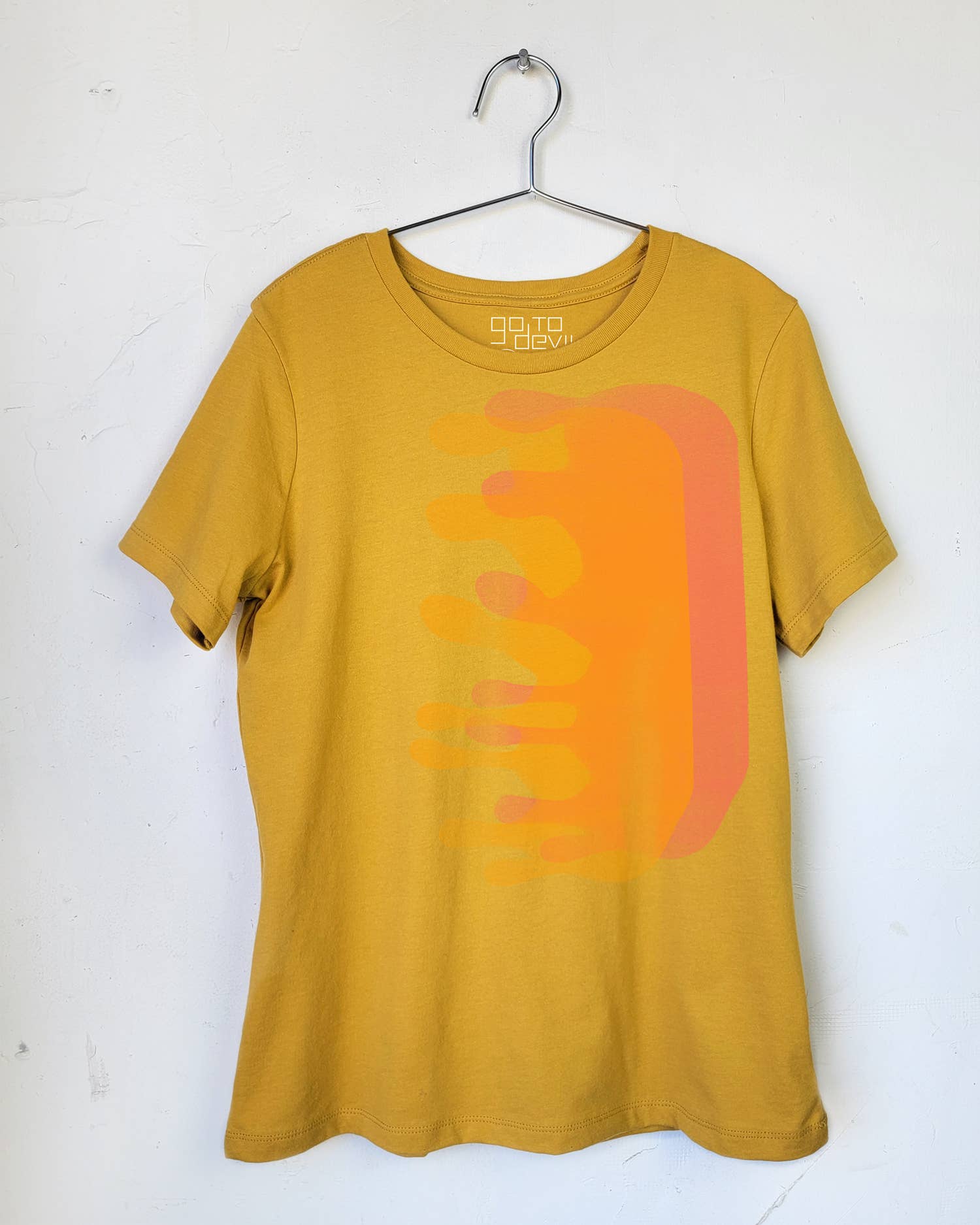 Go To Devil - Wholesale Screen Printed T-Shirt - Women's - Blob Women's Crew Neck Tee1