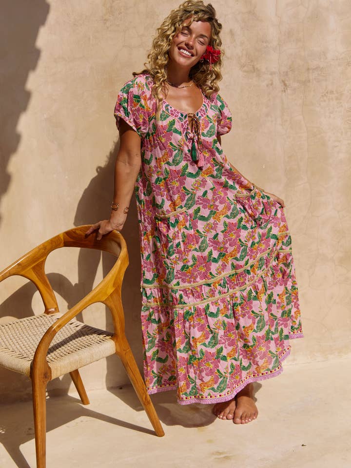 Naudic - Wholesale Dress – Women's - Sao Paulo Maxi Panama5