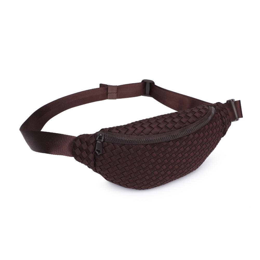 Sol and Selene - Wholesale Belt Bag - Women's - Aim High Woven Neoprene Belt Bag158