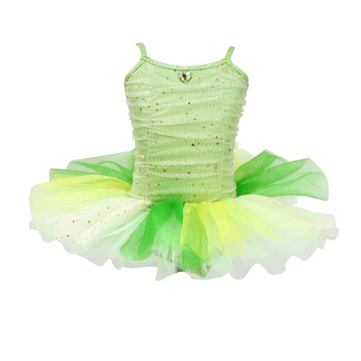 Disney Princess Tiana Sparkling Ruched Tutu - (Pack Size: 1) for wholesale by Pink Poppy