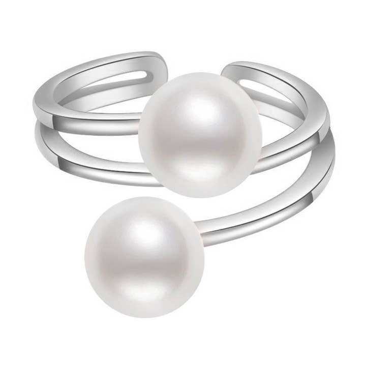 New Yorker Freshwater Pearl Ring WR00044 for wholesale by PEARLY LUSTRE