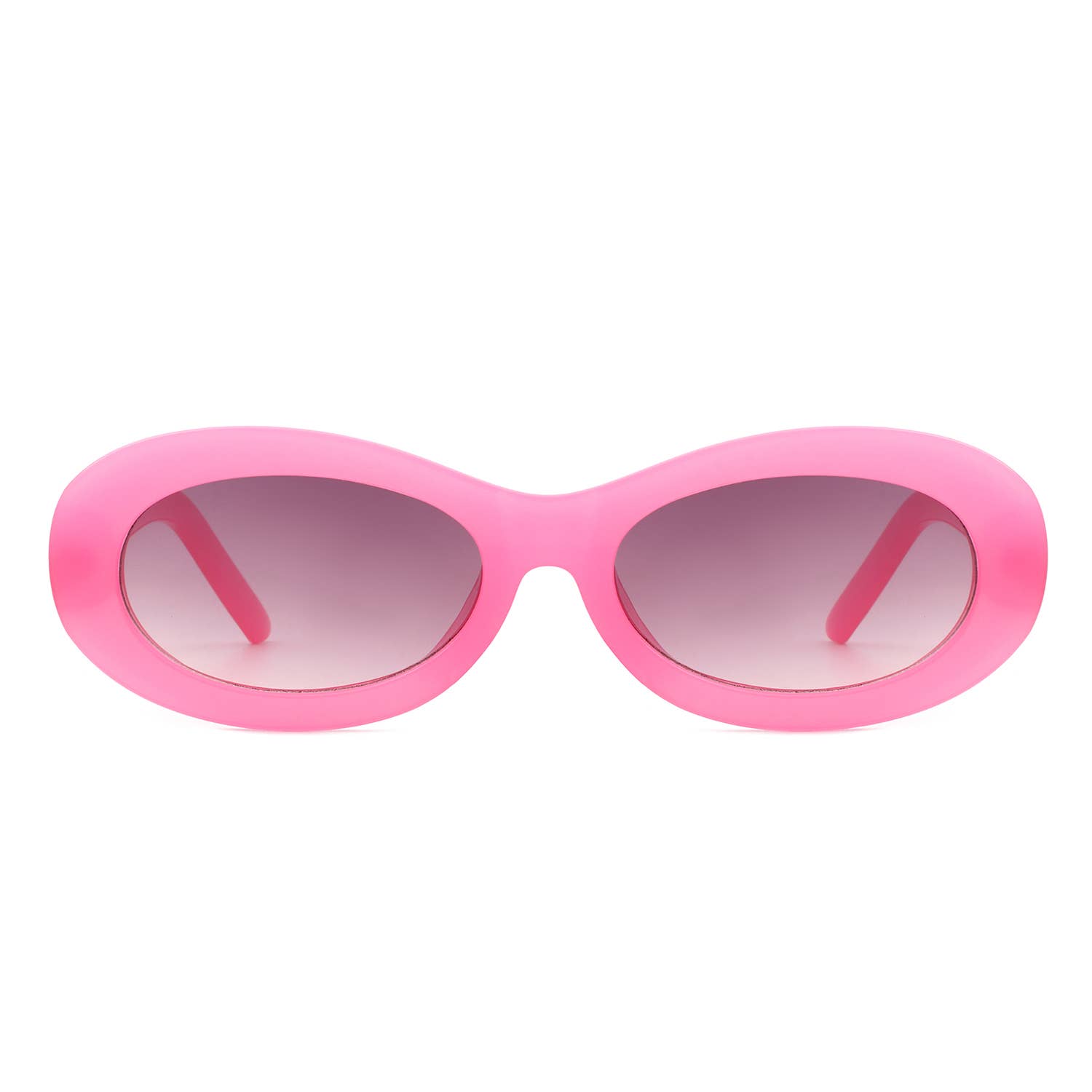 Cramilo Eyewear - Wholesale Sunglasses - Women's - Retro Oval 90s Inspired Fashion Slim Sunglasses 9