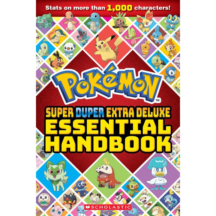 Super Duper Extra Deluxe Essential Handbook (Pokémon) for wholesale by Scholastic